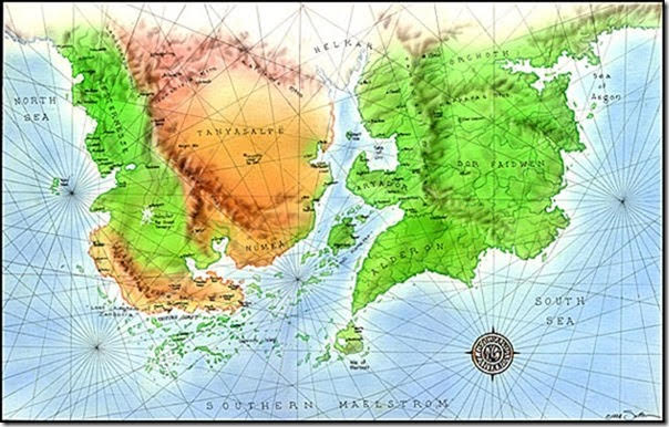 Zandoria map