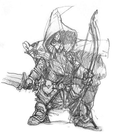 Gnome Ranger Sketch