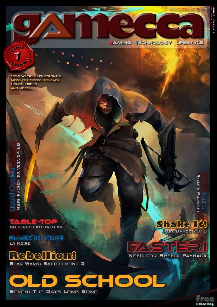 Gamecca magazine cover 2018