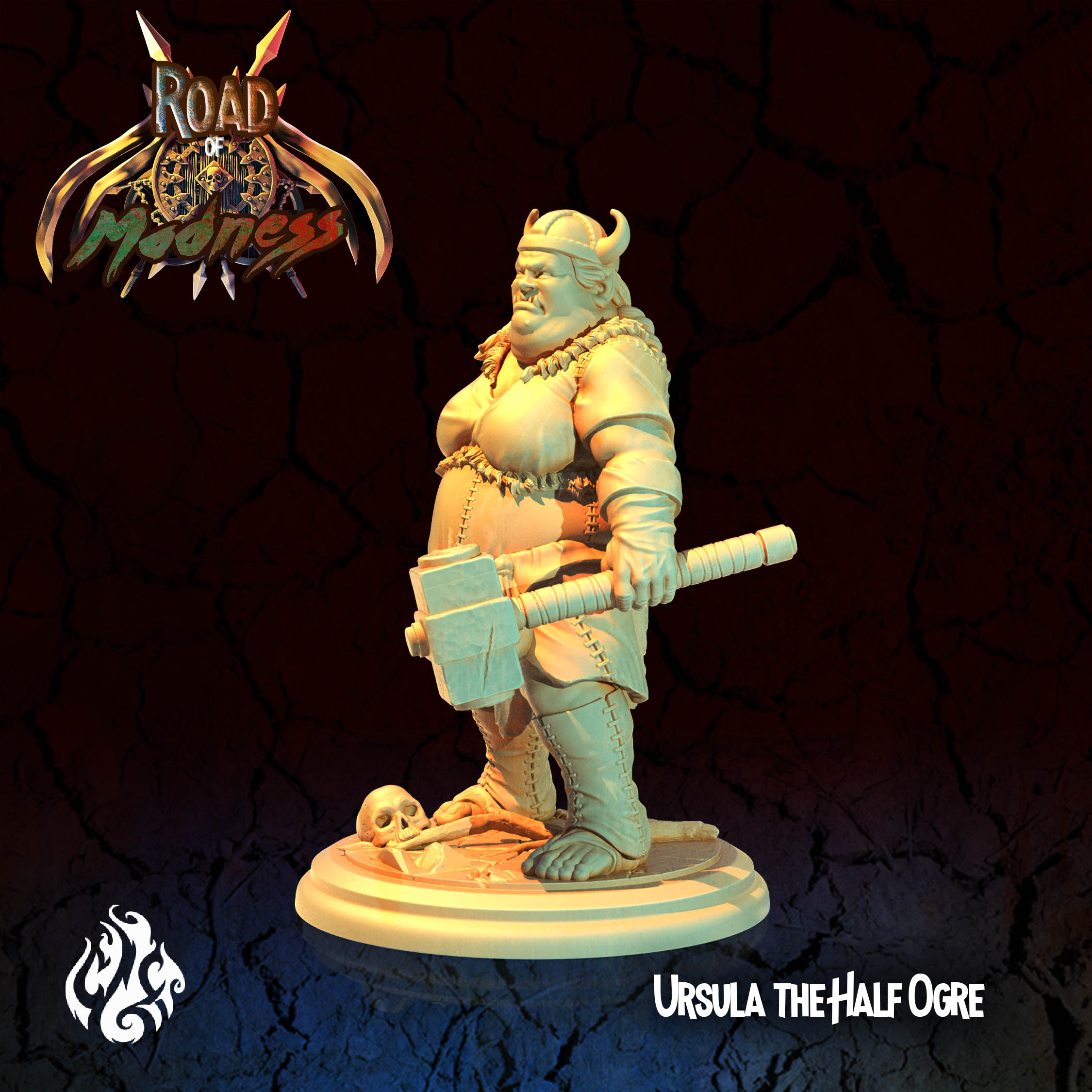 Ursula, the Half Ogre Bandit | MiniHoarder