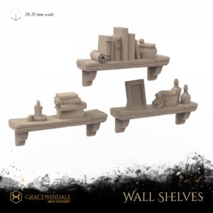 Wall Shelves by Gracewindale