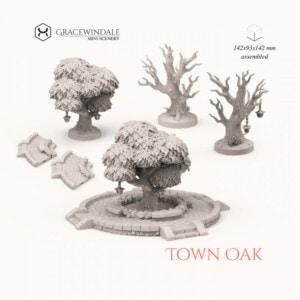 Town Oak by Gracewindale