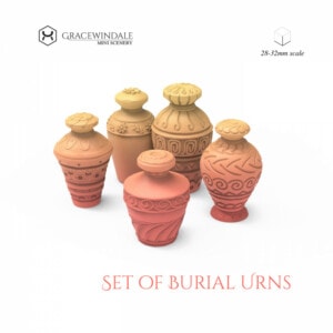 Set of Burial Urns by Gracewindale